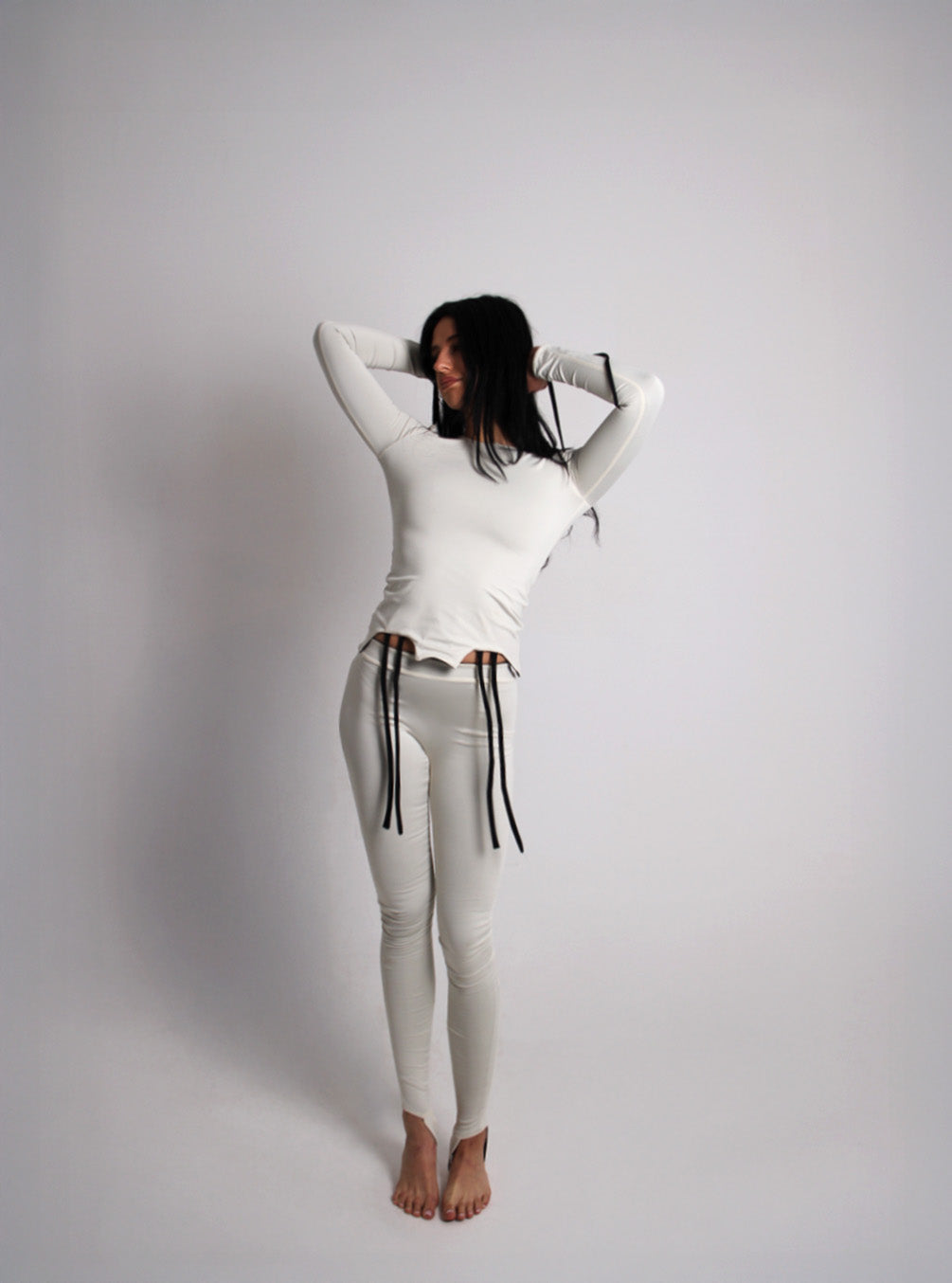 Tied-up Top and Legging Co-ord