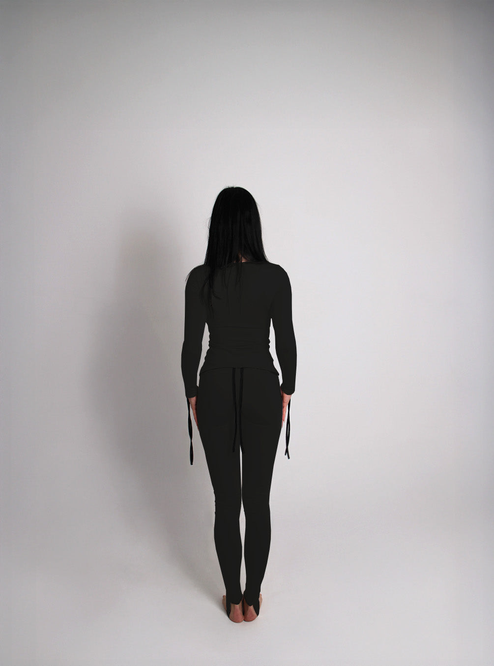Tied-up Top and Legging Co-ord